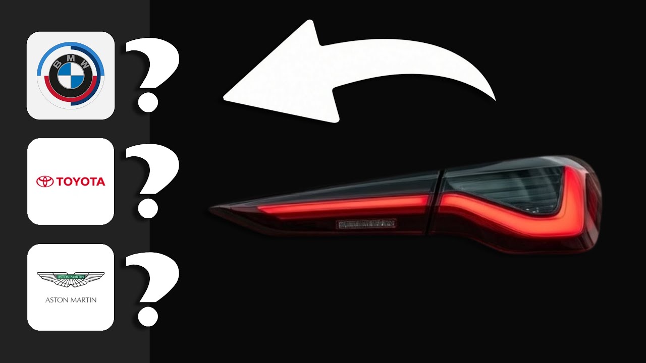 Guess The Car By The Taillights / exper't What of Cars? #CarQuiz #GuessTheCar #CarTaillights