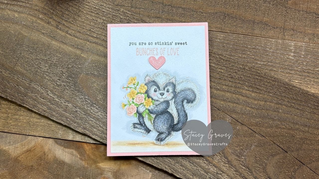 How to color fur using Sweet Miss Daisy Designs "Little Stinker"