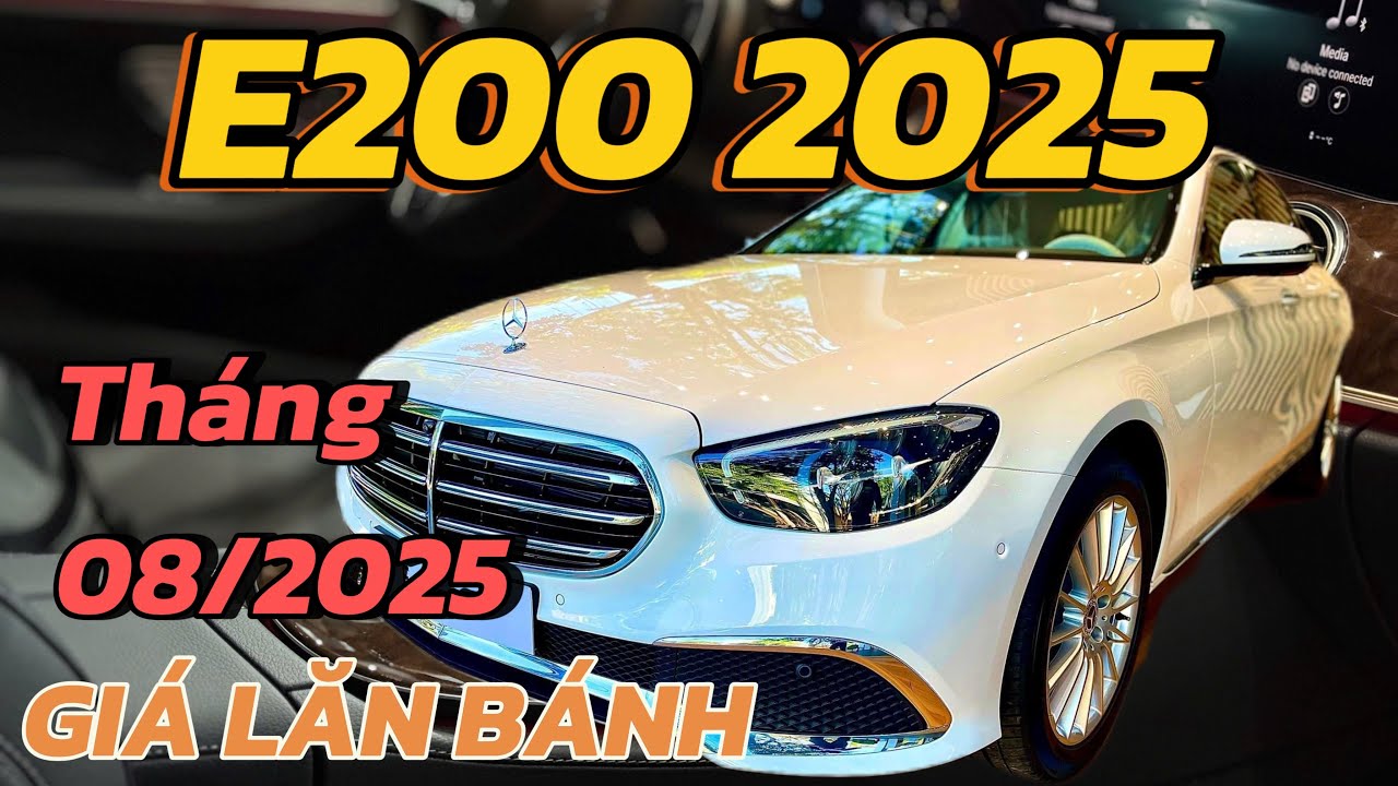 Gi&aacute; Lăn B&aacute;nh Mercedes E200 Exclusive 2025 Th&aacute;ng 08/2025 | Gi&aacute; Thấp Hơn Cả C300 AMG | Hưng Mẹc