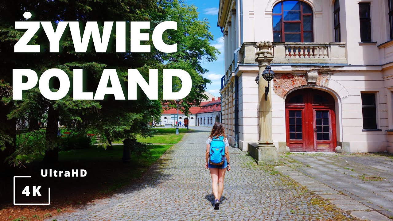 What's interesting in Żywiec? | 4K Relaxing Walking Tour | Co interesującego jest w Żywcu?