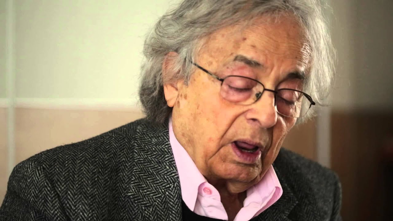 Syrian poet Adonis reads a poem by Ashraf Fayadh