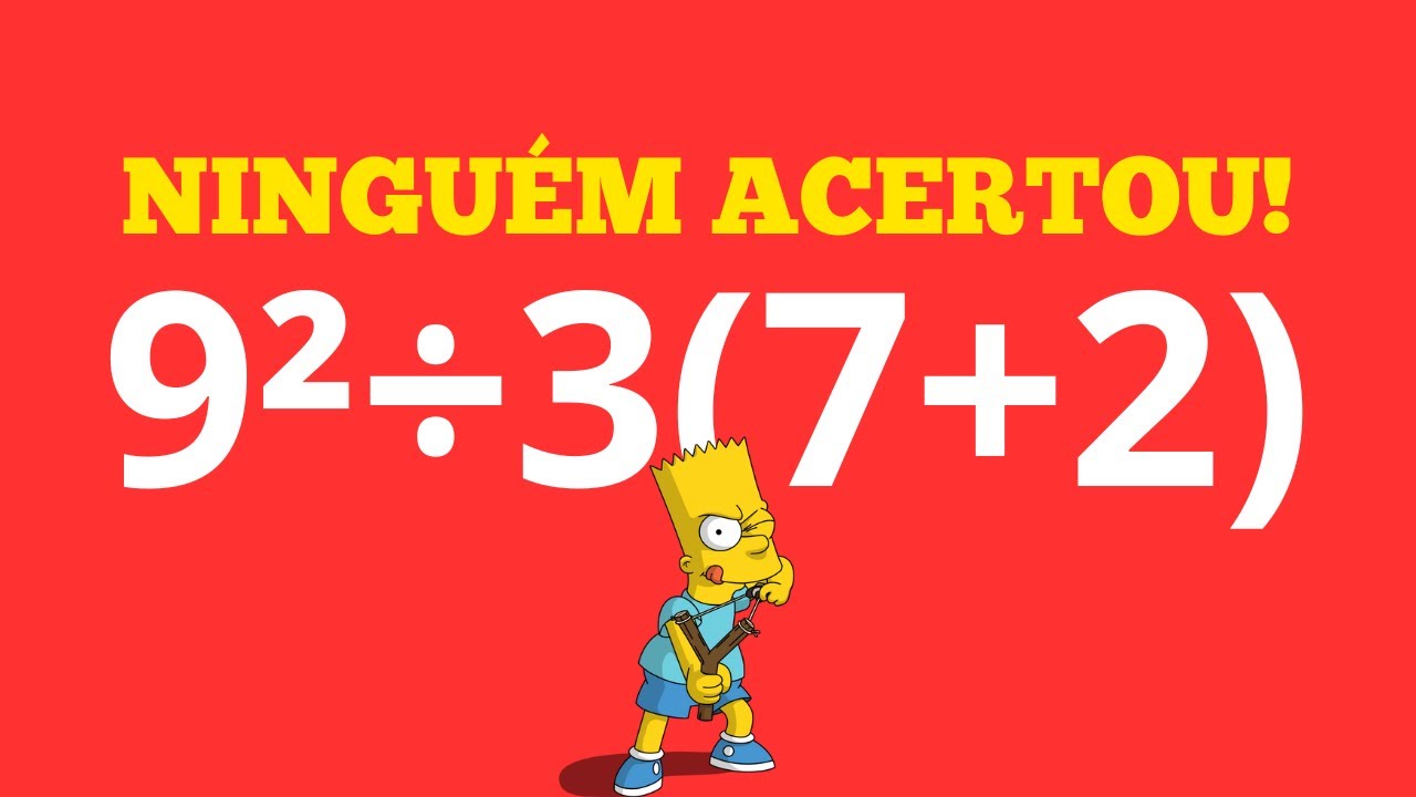 MATEMÁTICA BÁSICA - QUAL O VALOR DA EXPRESSÃO ?