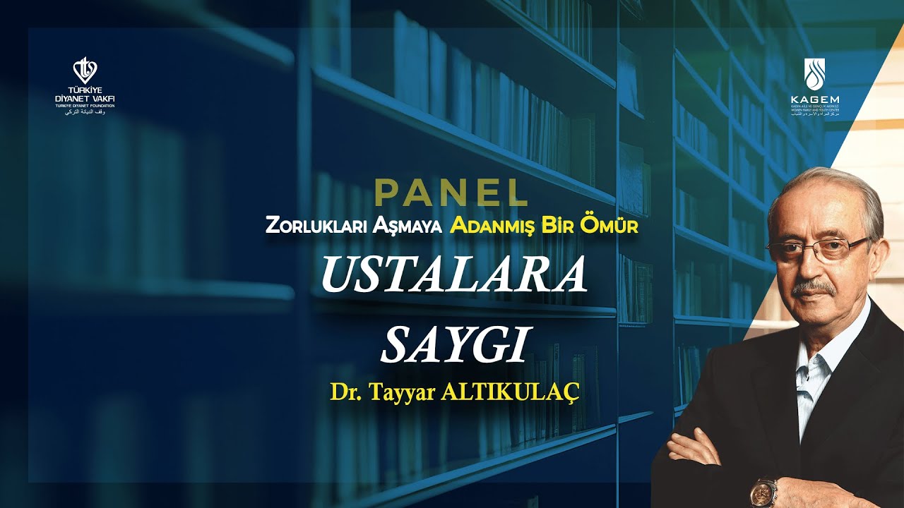 Ustalara Saygı Sinevizyon | Dr. Tayyar ALTIKULAÇ