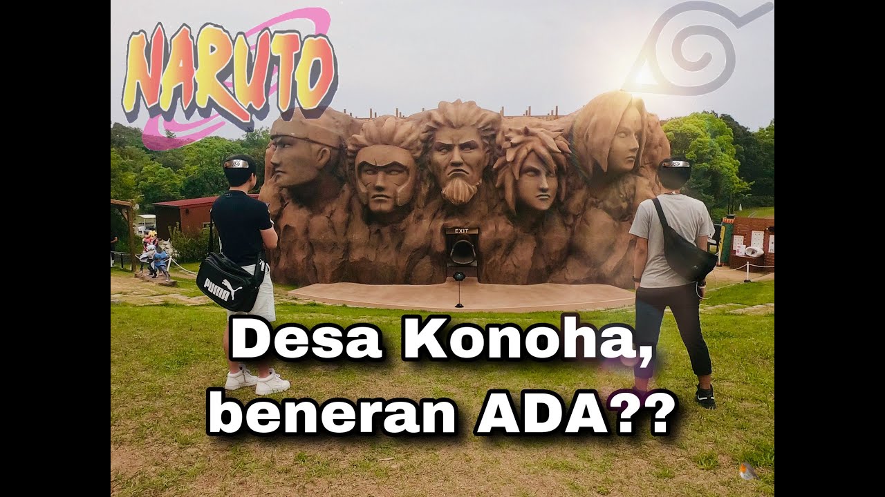 Petualangan di Desa KONOHA - Nijigen No Mori Naruto x Boruto Theme Park, Awaji Island