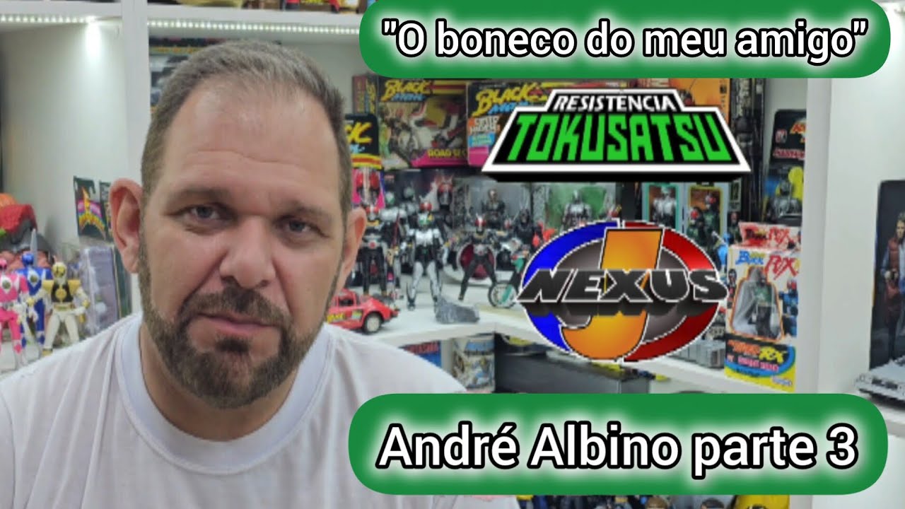 Coleção Kamen Rider Black e RX com André Albino "O boneco do meu amigo" 74