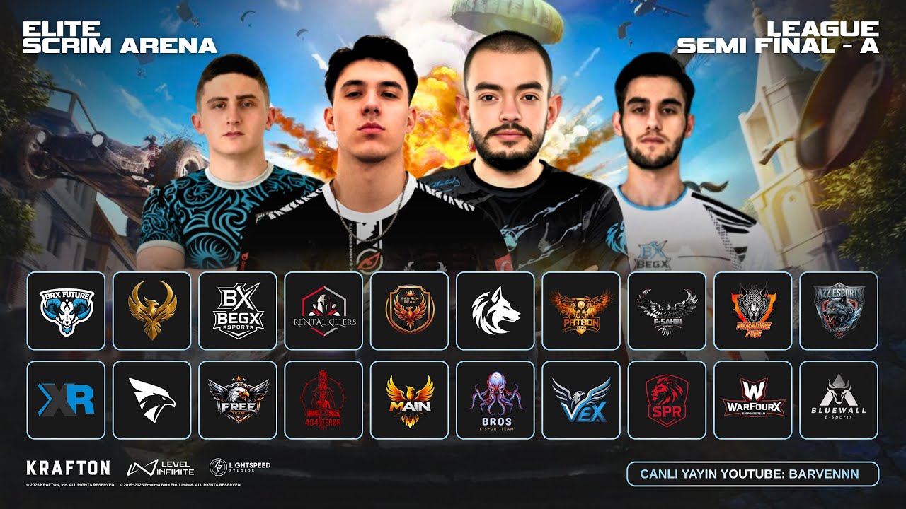ELITE SCRIM ARENA 3000TL LIG | YARI FINAL A - 14.03.2026