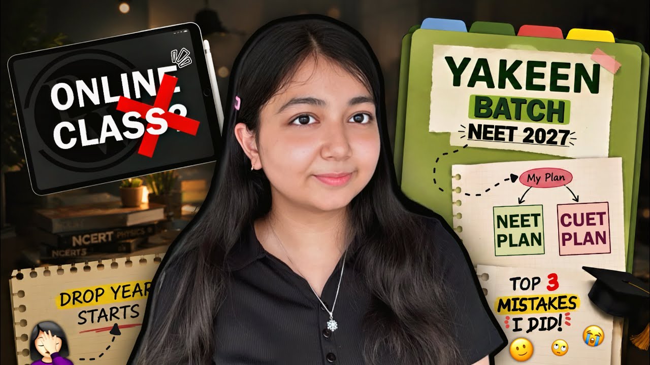 STARTING MY NEET 2027 DROP YEAR | Online batch? + My Complete Plan + Biggest Mistakes⭐️