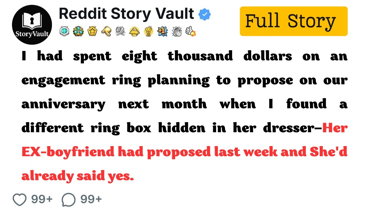 Bought $8K Ring To Propose Next Month—Found Different Ring Hidden In Her Dresser From Her Ex