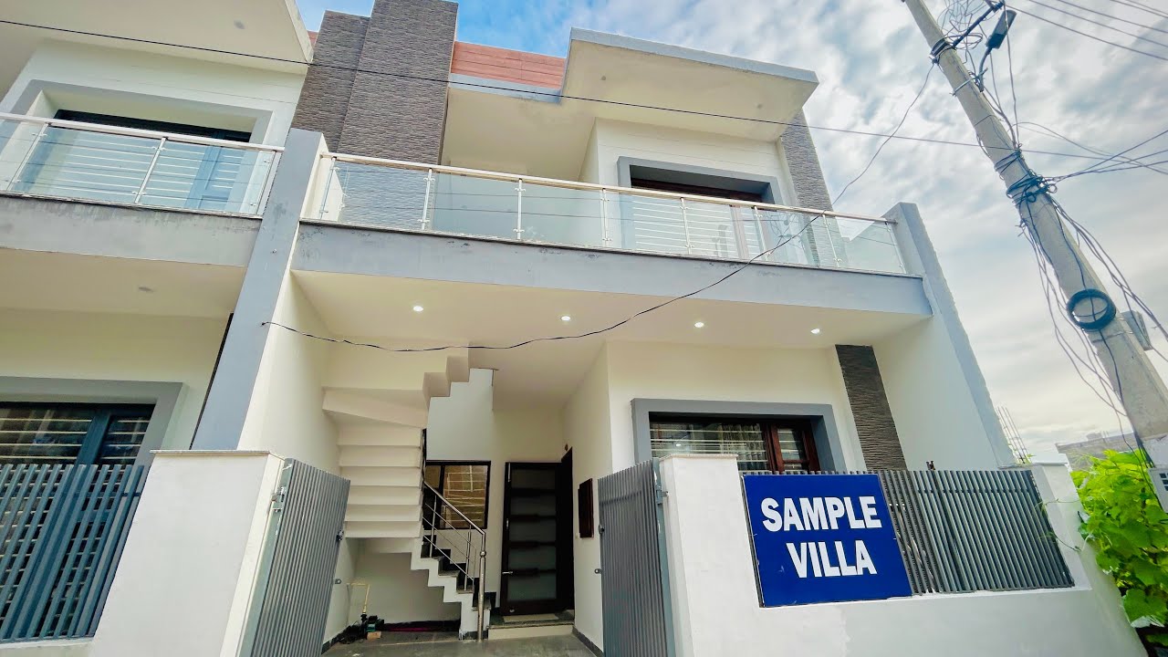 110 Sqyd Double Storey 3 Bedroom House for sale - Sector 124 Greater Mohali 