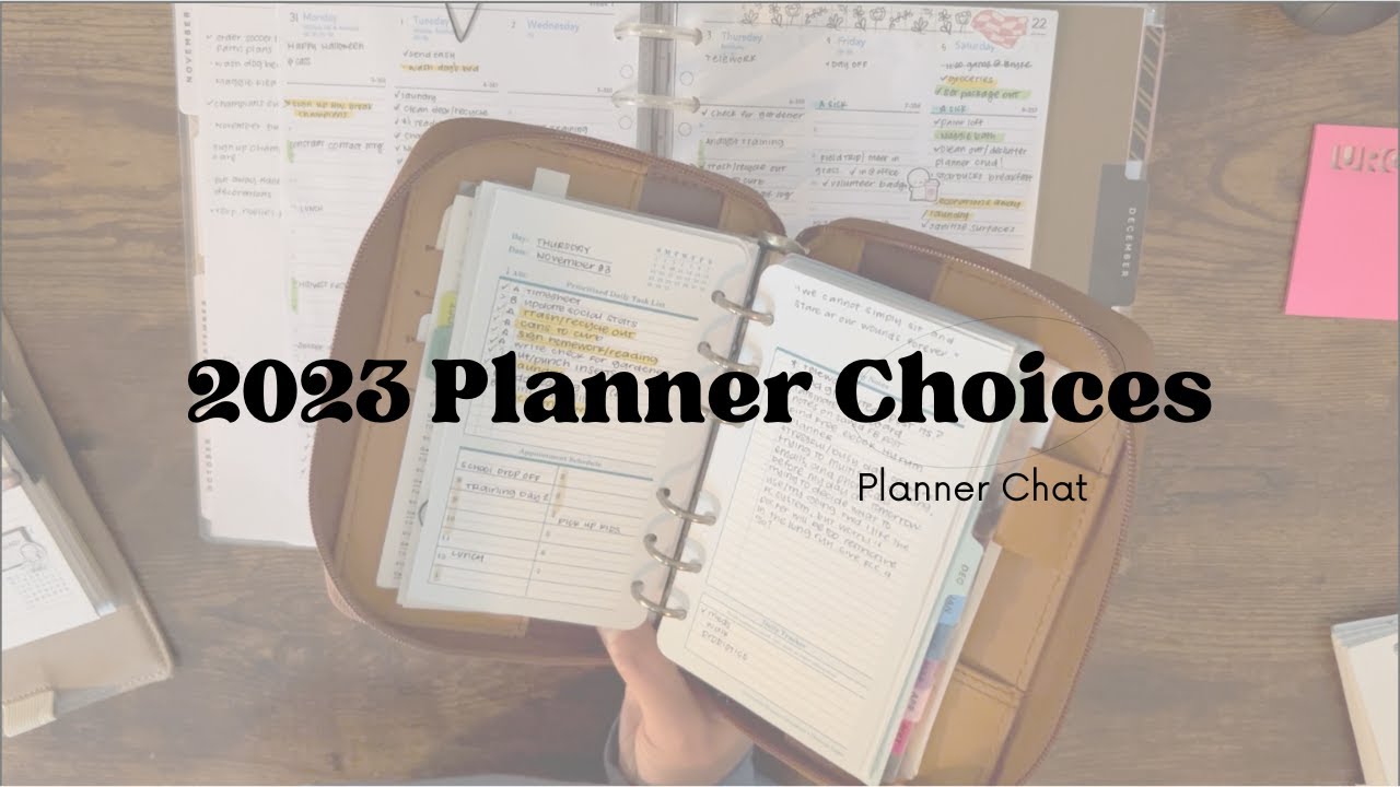 2023 Planner Chat | Moving to Rings?