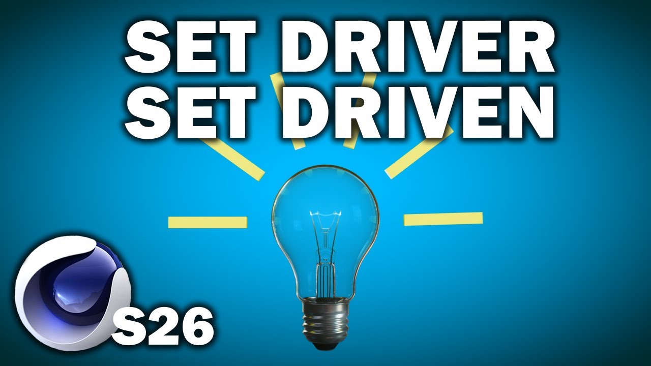 Cinema 4d S26: Set Driver Set Driven