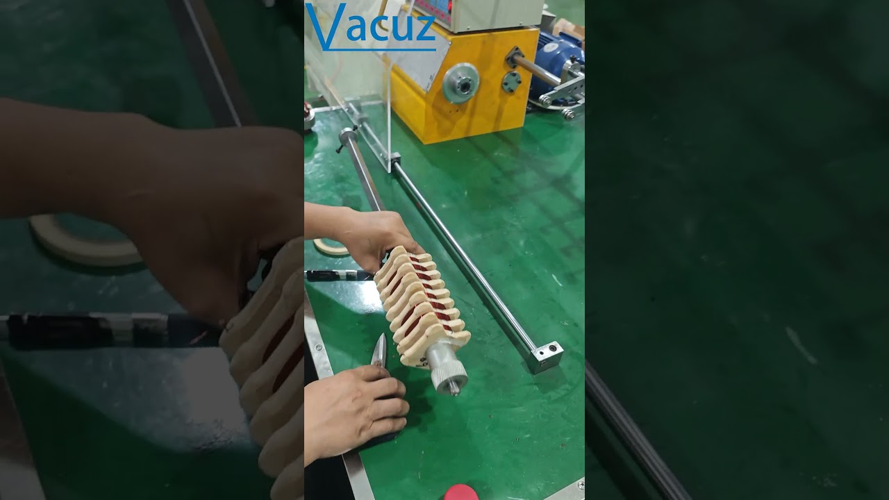 Hot Sale Semi Automatic Table Fan Motor Stator Coil Copper Wire Needle Winding Machine Manufacturer