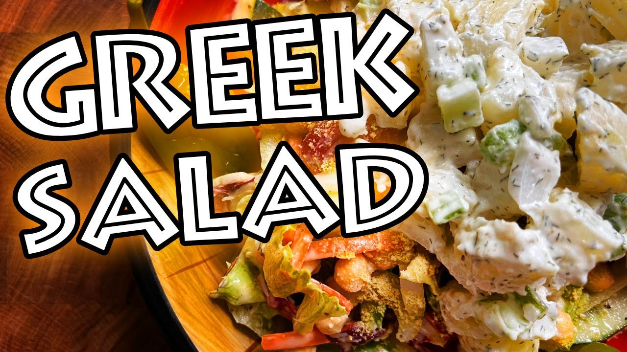 Vegan Greek Salad - Tarpon Springs, Florida Style!