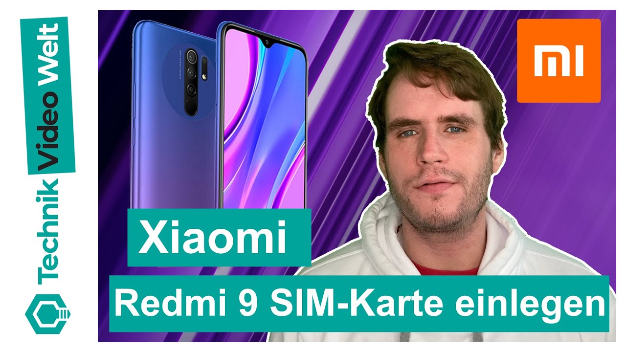 Xiaomi Redmi 9 📱 SIM Karte einsetzen