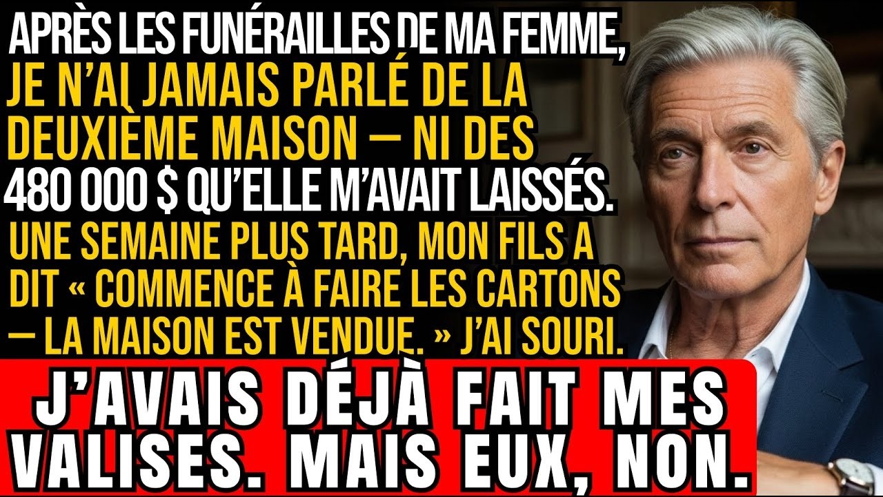 Après les funérailles de ma femme, j’ai gardé le secret de la deuxième maison.