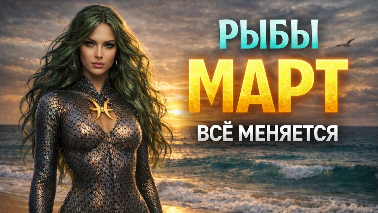 РЫБЫ ♓ МАРТ 2026 — ПЕРЕЛОМНЫЙ МЕСЯЦ. ЧТО ИЗМЕНИТСЯ В ЖИЗНИ? | Гороскоп от астролога Майи.
