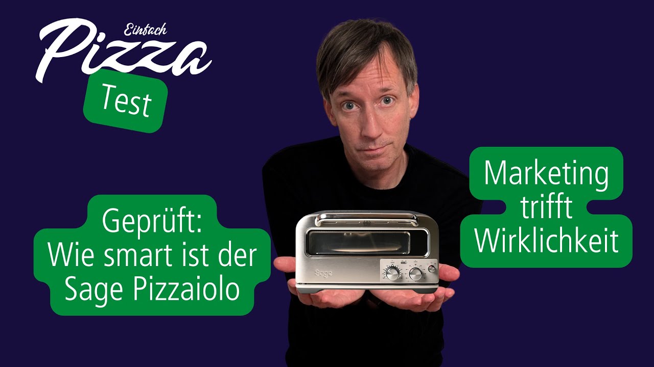 Wirklich smart? Pizzaofen Pizzaiolo von Sage im Test