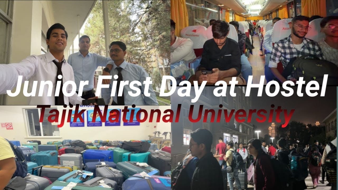 Junior First Day at Hostel [Tajik National University]