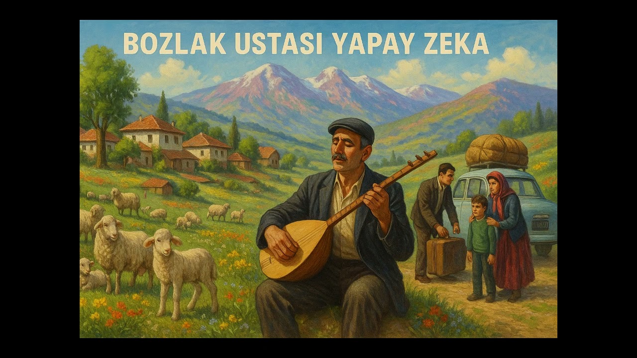 Gurbetçi..Türkü..  Kırşehirli yapay zeka
