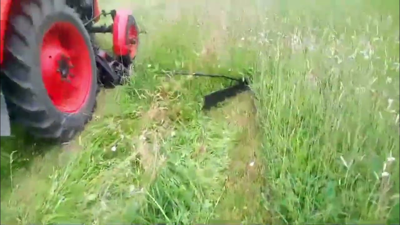 Sekání louky,zetor 3011+sekačka agrostroj Jičín