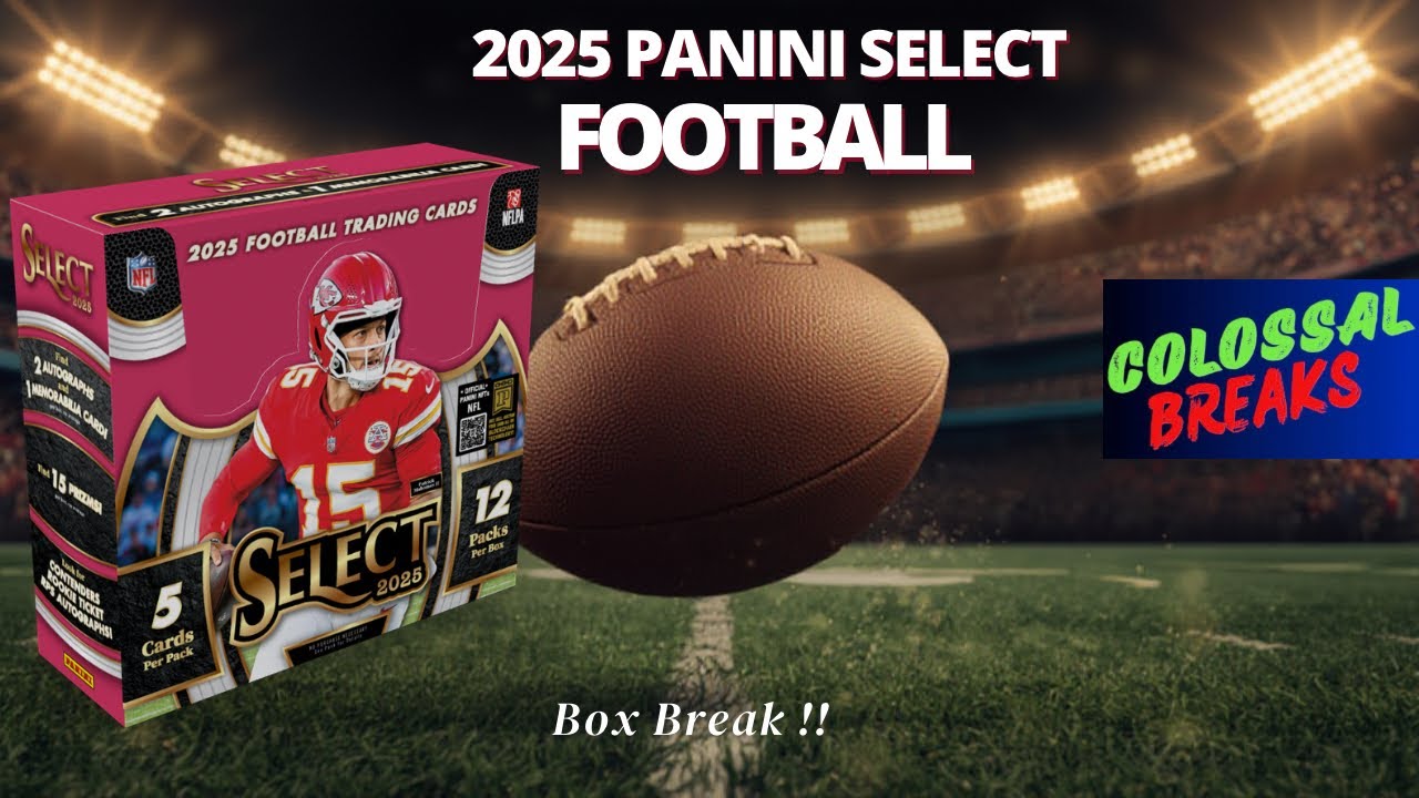 2025 Panini Select Football 🏈 Box Break #panini #football 