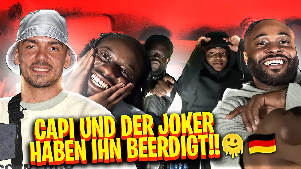 Capital Bra feat. Joker Bra - ARKHAM ASYLUM German Reaction 🇩🇪 🔥