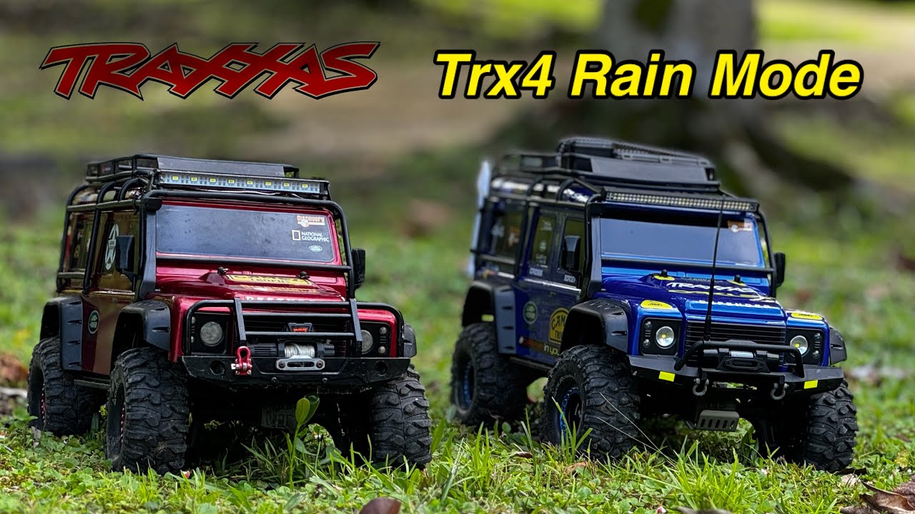 Traxxas TRX4 Defender and Bronco | Rain Mode