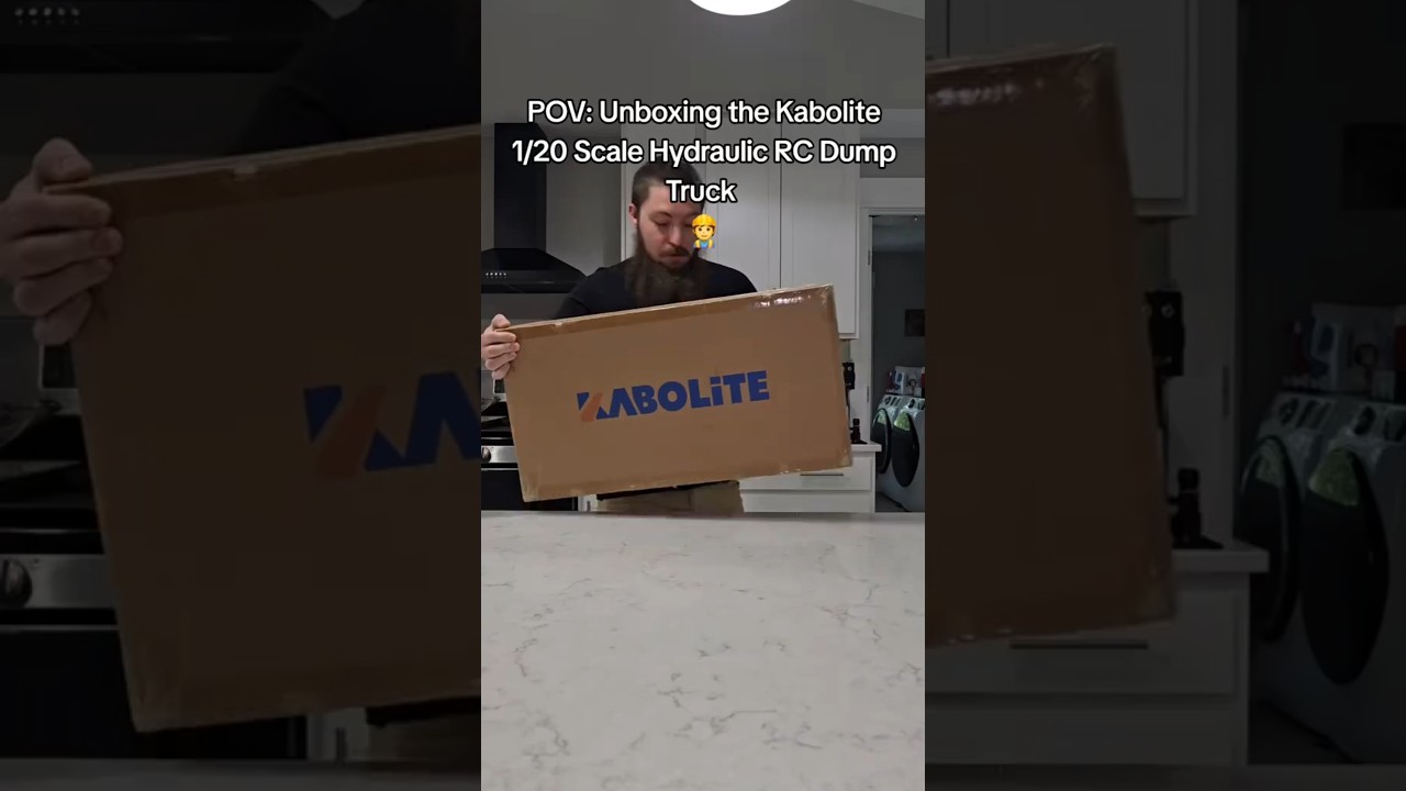 UNBOXING Kabolite K960 Hydraulic RC Dump Truck 