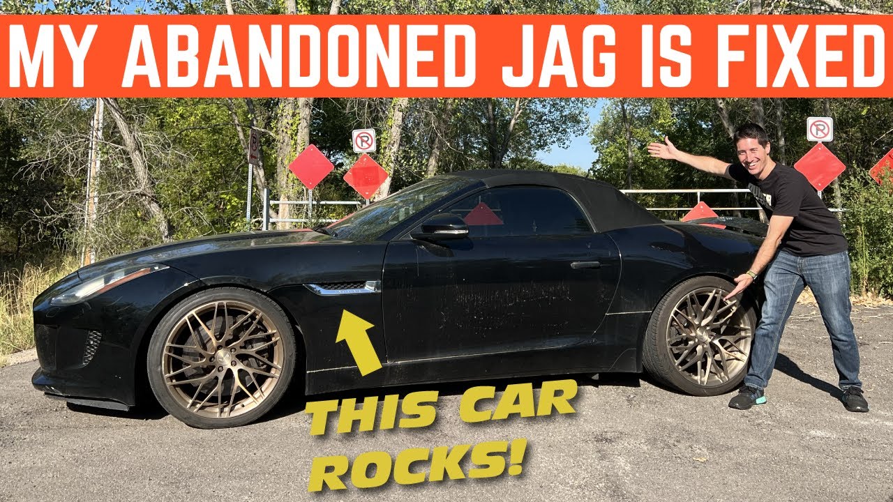 My CHEAP Jaguar F-Type Is FIXED... And It Just Became My FAVORITE Car