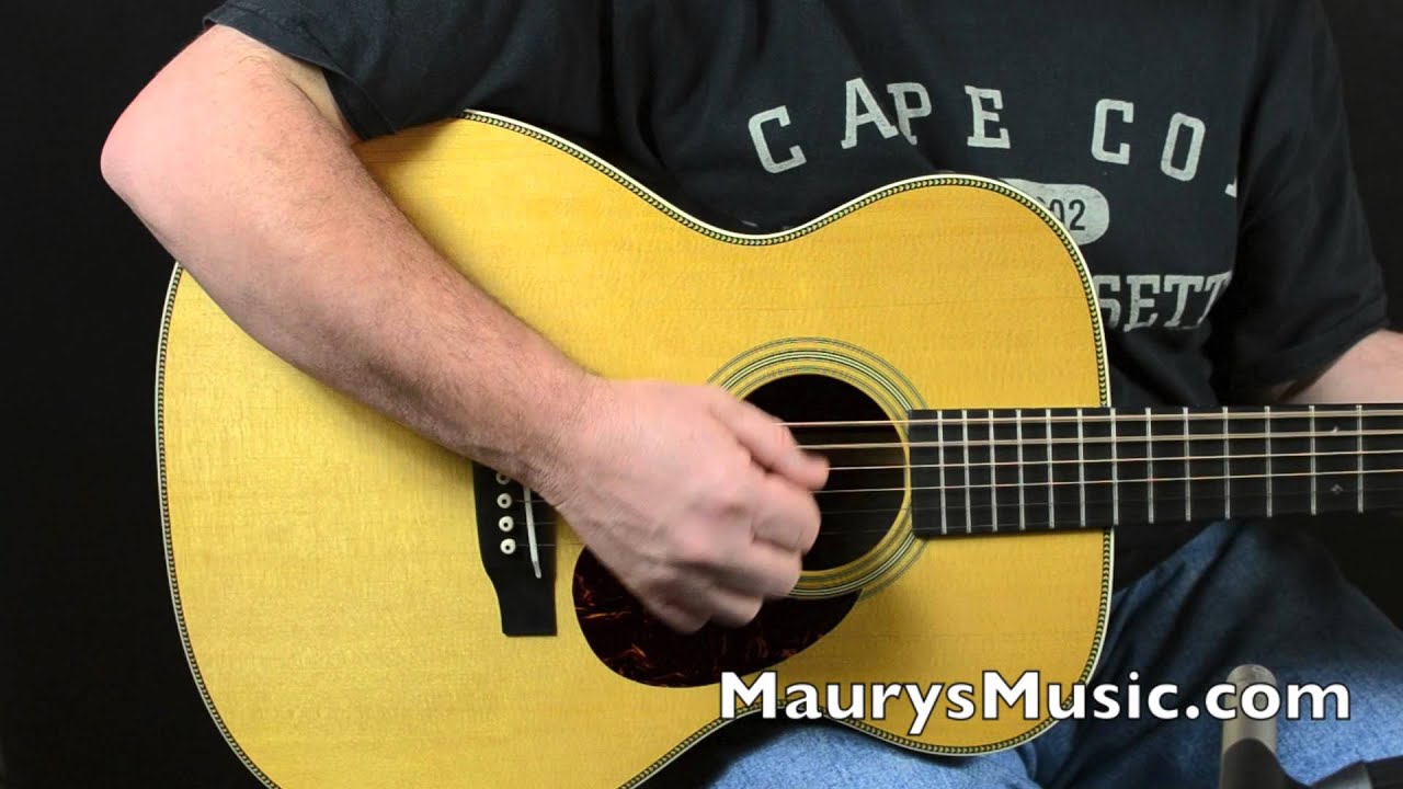 Martin OM-28V at MaurysMusic.com