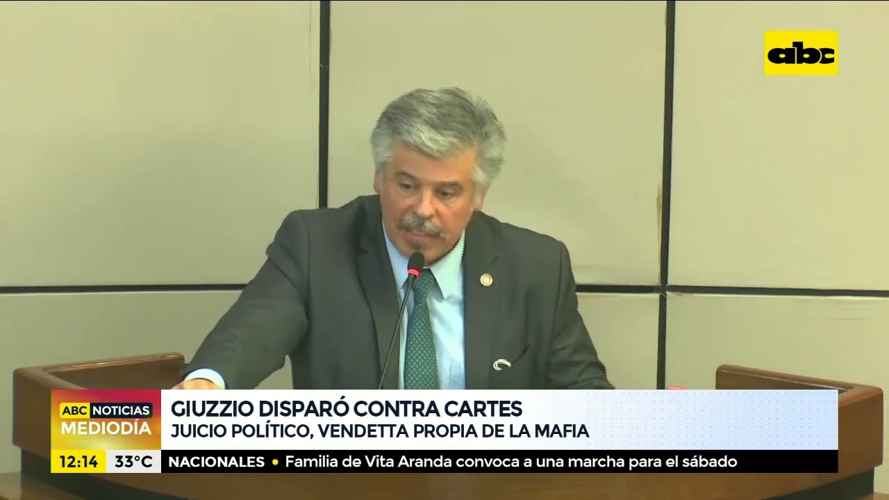 Ministro Giuzzio disparó contra Horacio Cartes