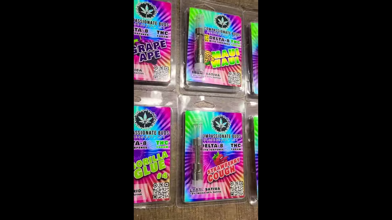 Compassionate Buds Delta 8 Carts