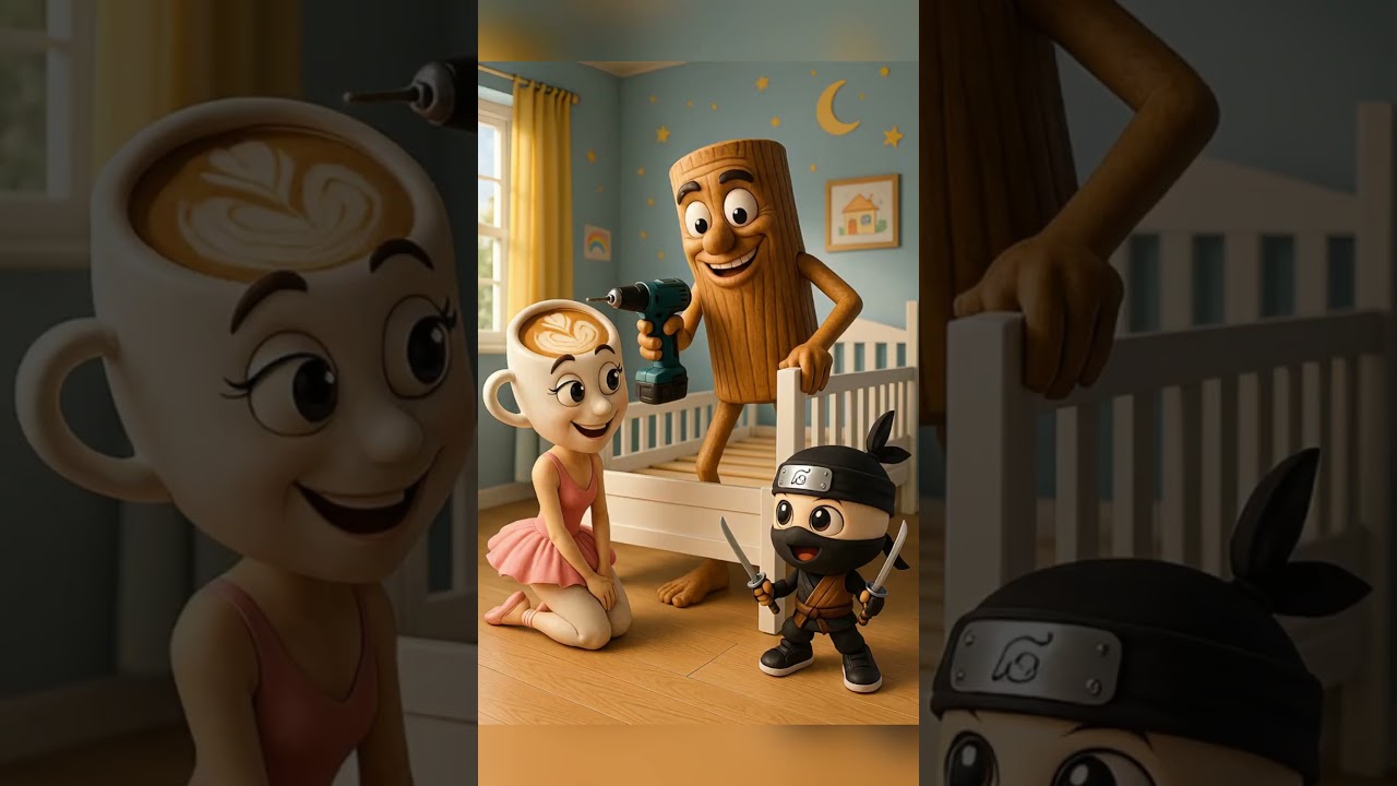 Driller Dan Saved Mommy Puzzle and Kiddo Blueprints From Impossible Instructions!#funny #animation