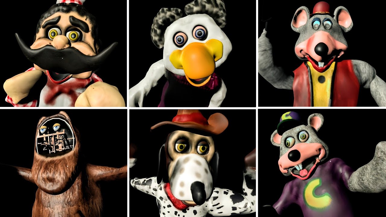 Roblox Night Shift at Chuck E. Cheese's 2 [ Horror ] - Billy In The Basement All Jumpscares Gameplay