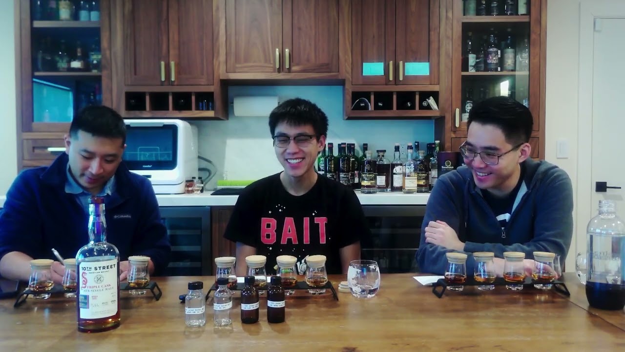 Rare 10th Street Distillery  Vintage Whisky Flight