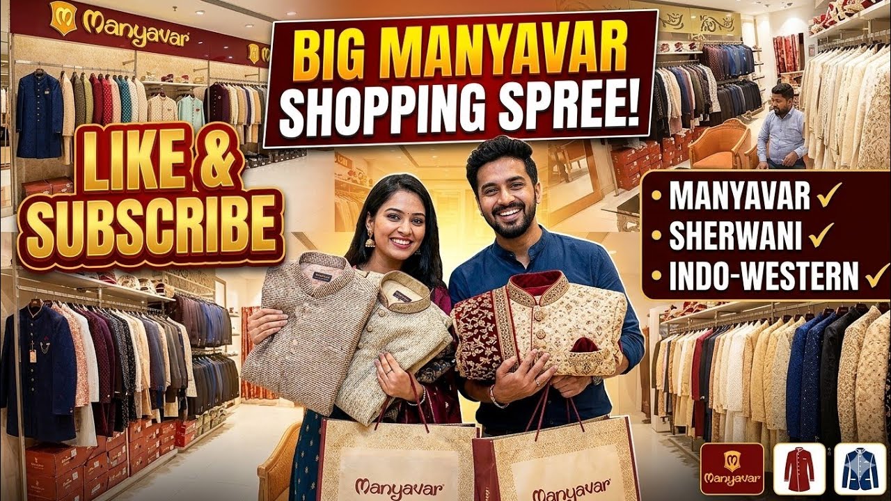Customer Parchase Manyavar, Serwani And Indo Western