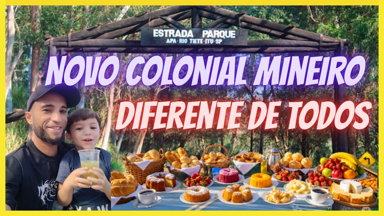 Novo Café Colonial Barato, Diferente e Mineiro em SP | Bosque Estrada Parque Itu