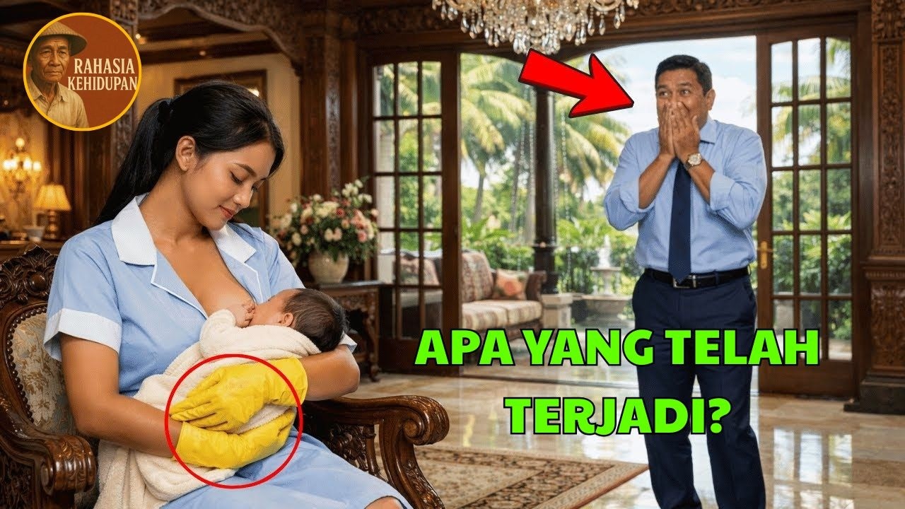 BAYI MILIARDER TIDAK MAU MAKAN APA PUN, SEORANG PEMBANTU MEMBERINYA ASI DAN BAYINYA SELAMAT