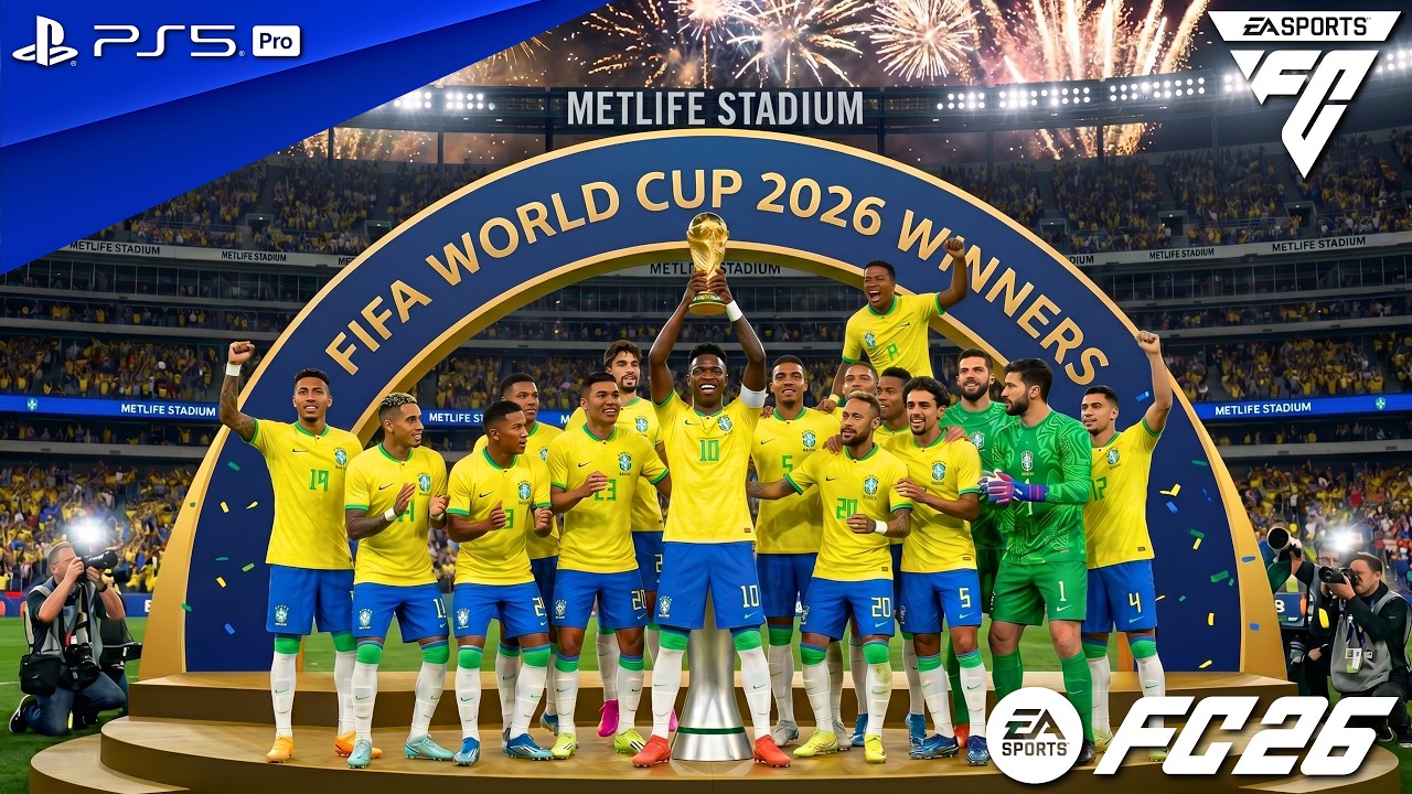FC 26 &mdash; Бразилия против Аргентины &mdash; Финал Чемпионата мира по футболу 2026 | PS5 Pro [4K60]