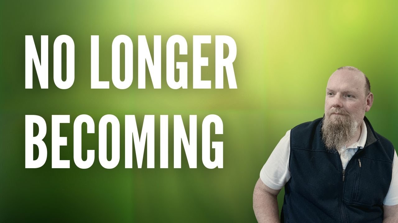 When you are no longer becoming (the feeling of standing still in life)