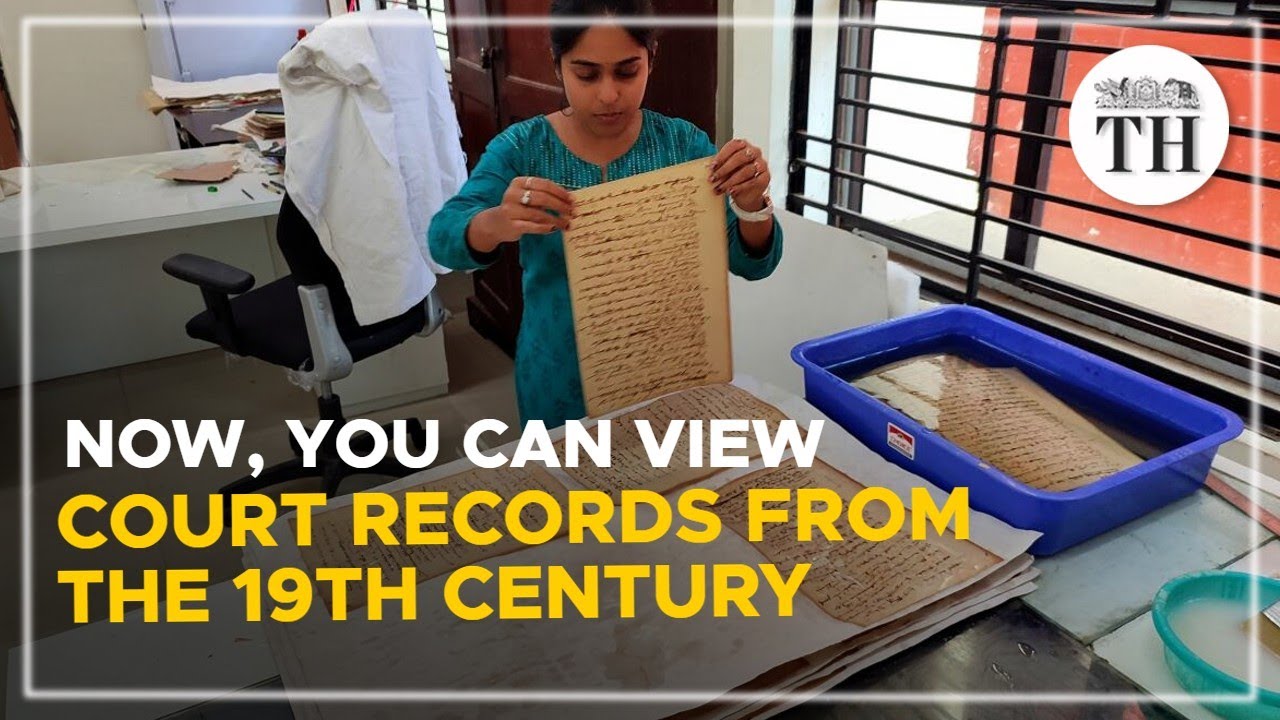 How Odisha is restoring legal documents from the 19th century | The Hindu