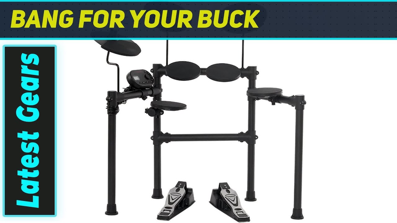 SHUNTIAN Electronic Drum Kit: Ultimate Realistic Sound & Quiet Practice