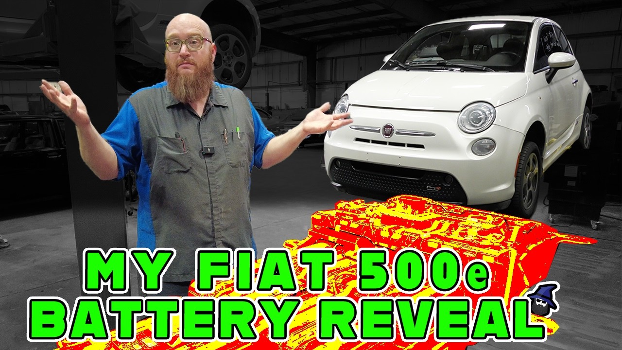 How to SAFELY Remove the EV Batteries From my Fiat 500e