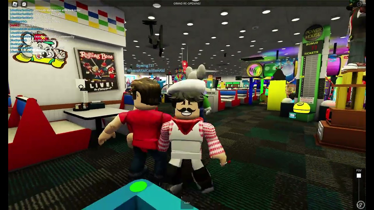 Chuck E. Cheese's Hicksville NY Store tour! | ROBLOX!