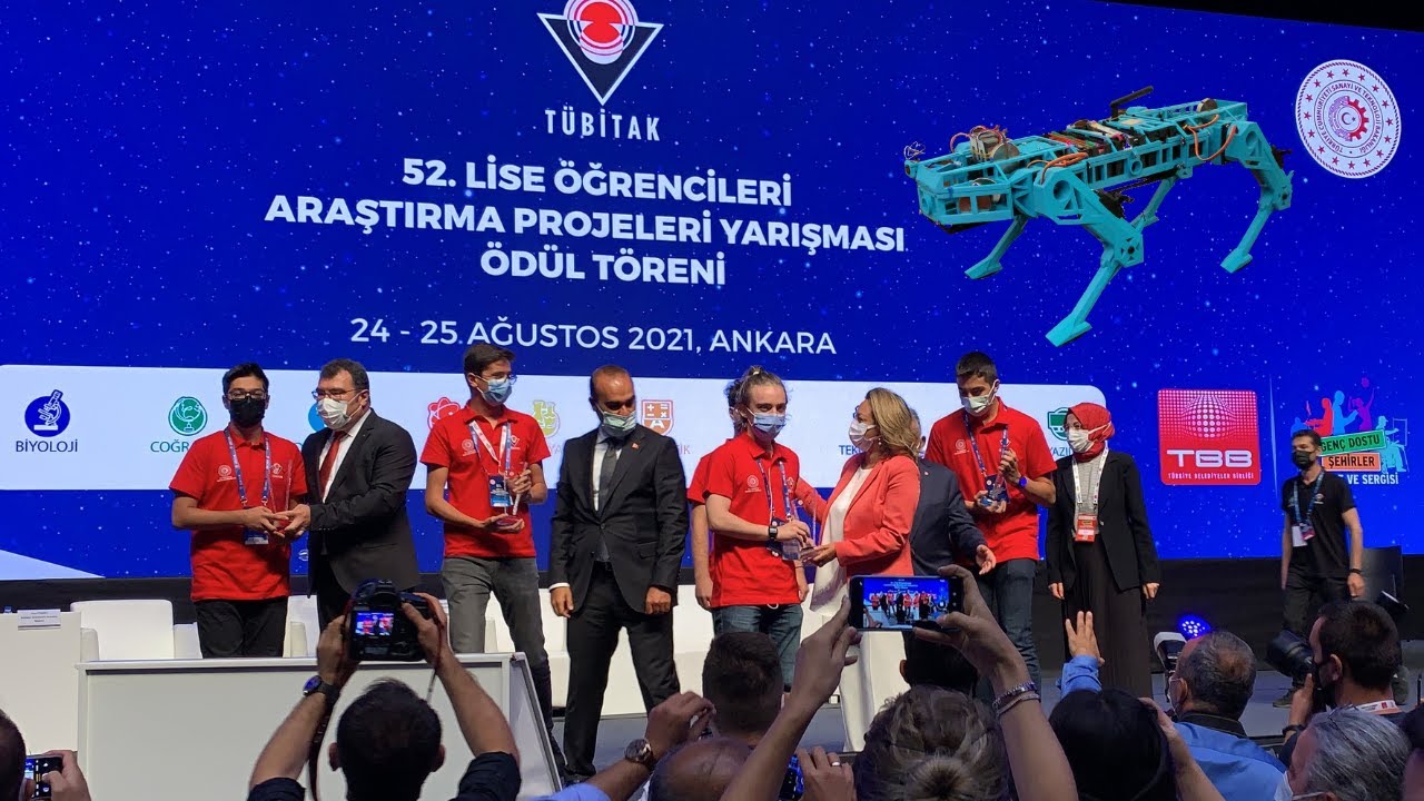 Robot Köpek v.2 (66) - Son Video... TÜBİTAK 52. Lise Öğrencileri Araştırma Projeleri Yarışması