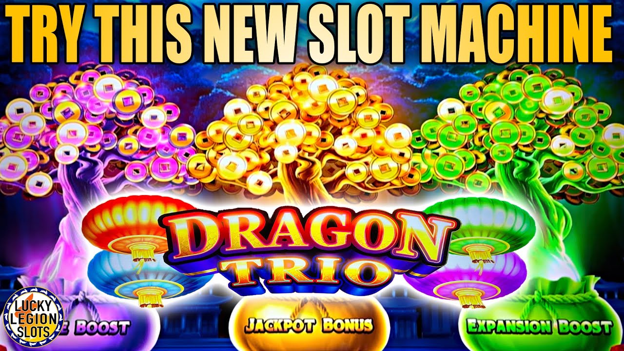 New Slots DRAGON TRIO (Light & Wonder) 💥 Popping Trees 💥 You Should Play This Slot Machine!