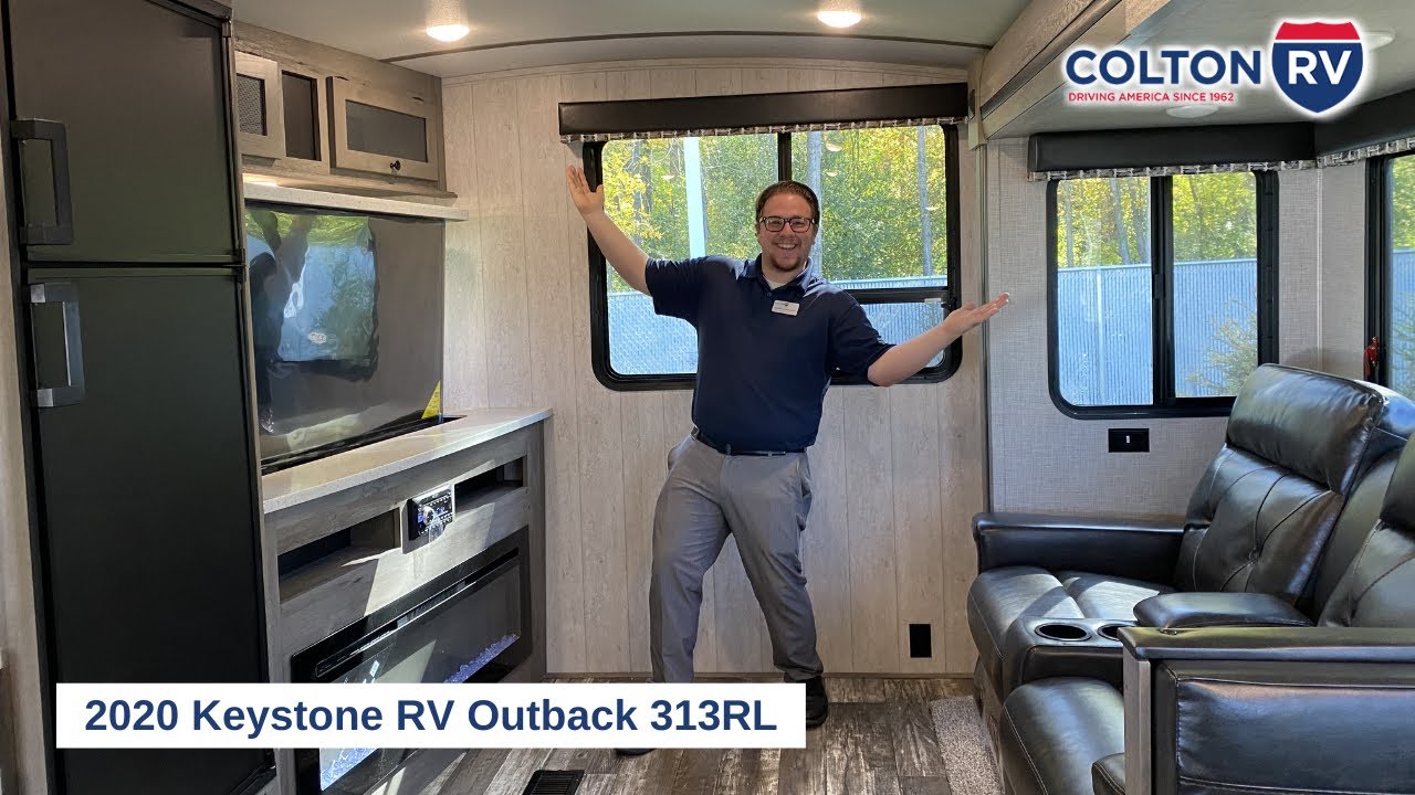 2020 Keystone Outback 313RL Travel Trailer Walkthrough Review