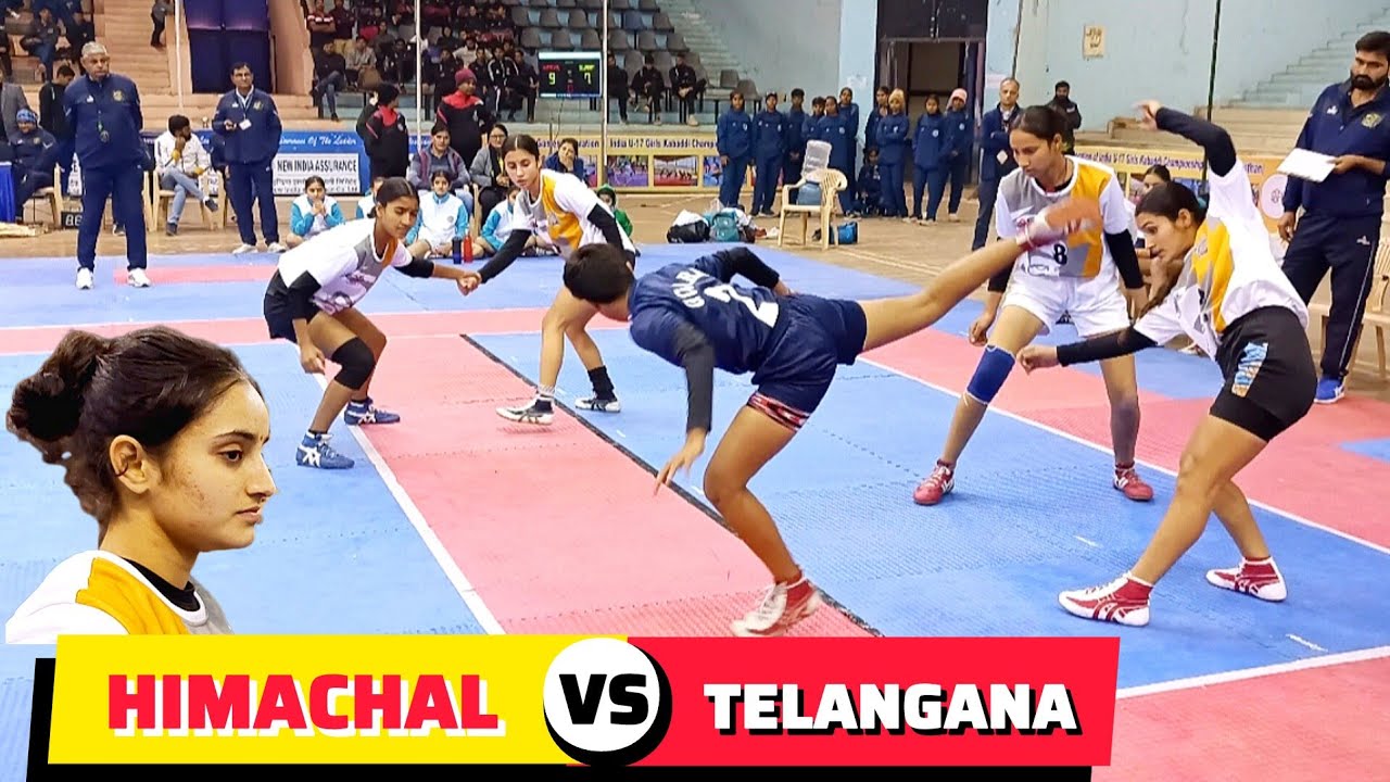 Himachal Pradesh vs Telangana 2024 67th national school games jaipur rajasthan