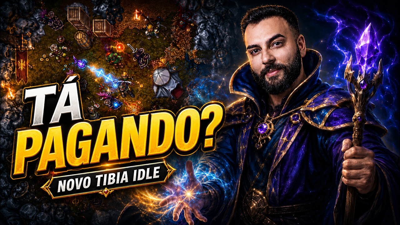 Achei um novo Tibia Idle com RMT ANTES DO HYPE