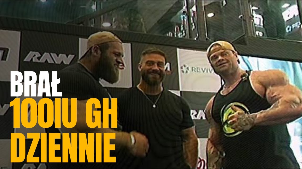 Pro Brał 100 jednostek hormonu wzrostu dziennie moda na trenbolone